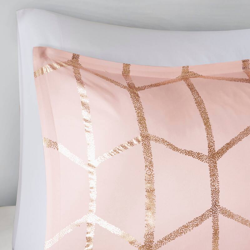 Intelligent Design Khloe 5-pc. Metallic Printed Comforter Set