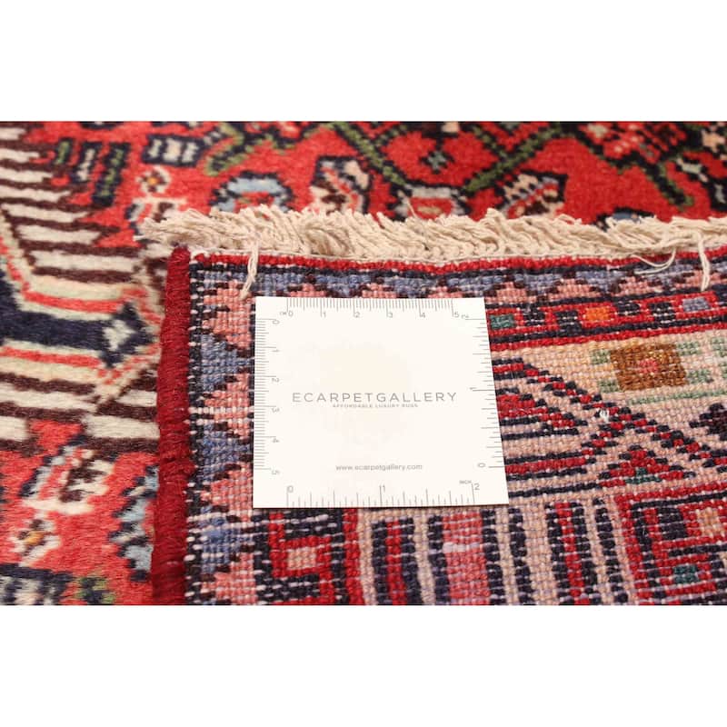 ECARPETGALLERY Hand-knotted Konya Anatolian Red Wool Rug - 2' 7" x 9' 7"