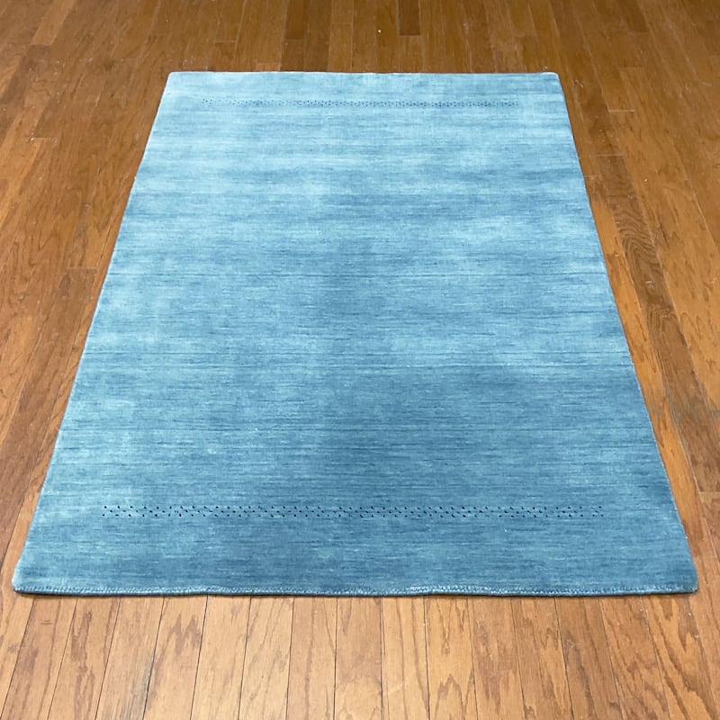 HERAT ORIENTAL Handmade One-of-a-Kind Gabbeh Wool Rug - 4' x 6'