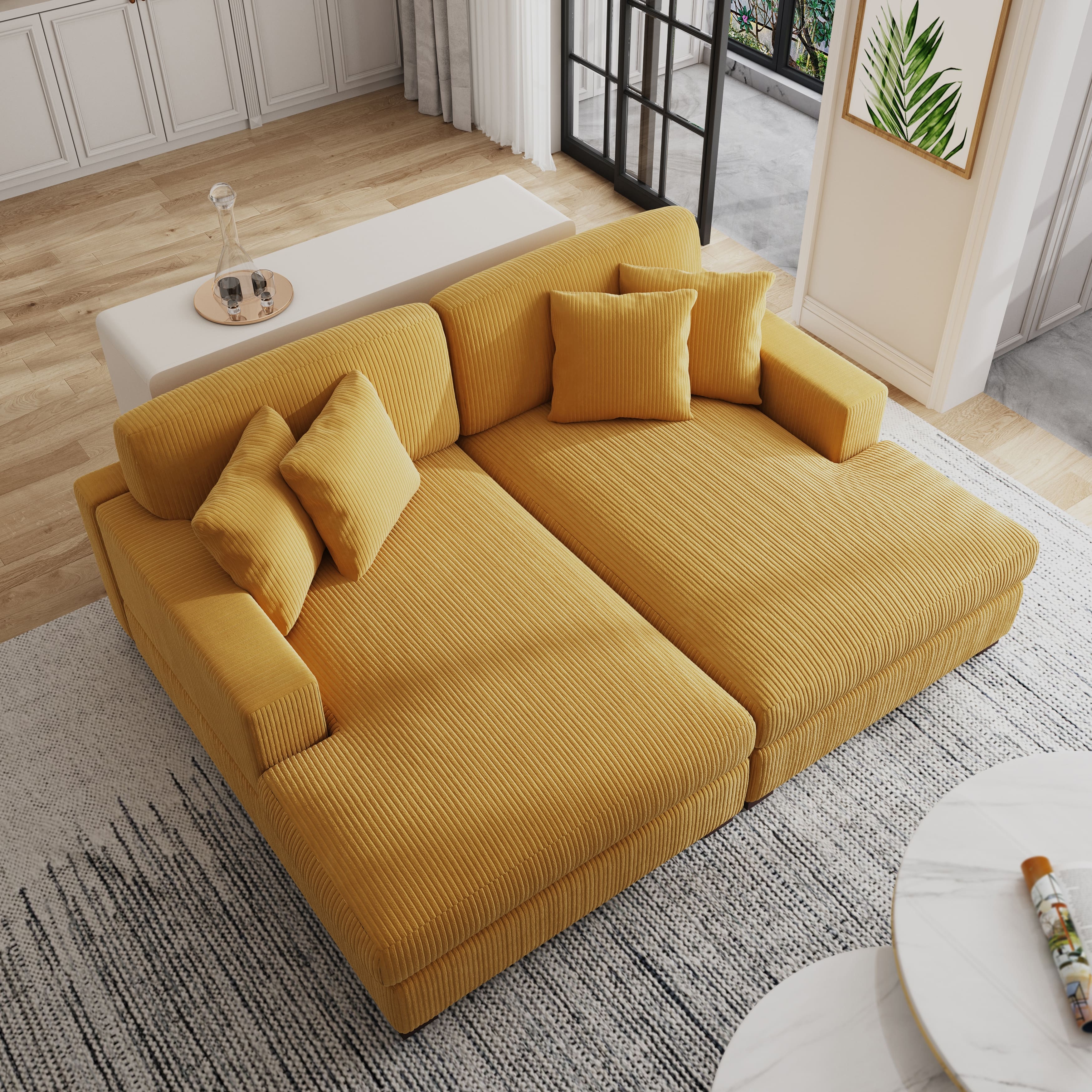 Option Orange/2 Chaise