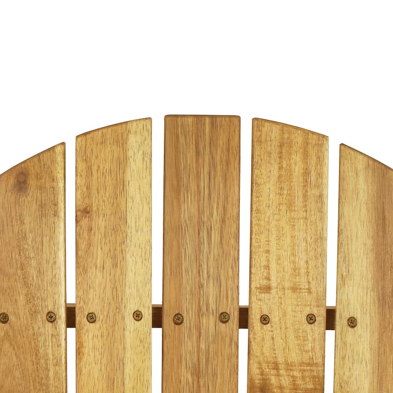 Bellwood Outdoor Acacia Wood Folding Adirondack Chairs (Set of 2) by Christopher Knight Home