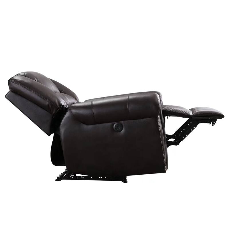 Large Power Lift Recliner Chair with Massage and Heat, Overstuffed Wide Recliners with 2 Cup Holders and USB Port