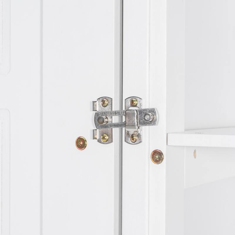 Queen Murphy Bed with Desk & Storage - Hidden Wall Bed with Cabinets and Shelves for Home Office, Includes Lighting