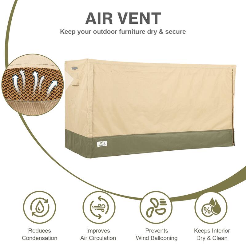 Aoodor Heavy Duty Firewood Rack Cover