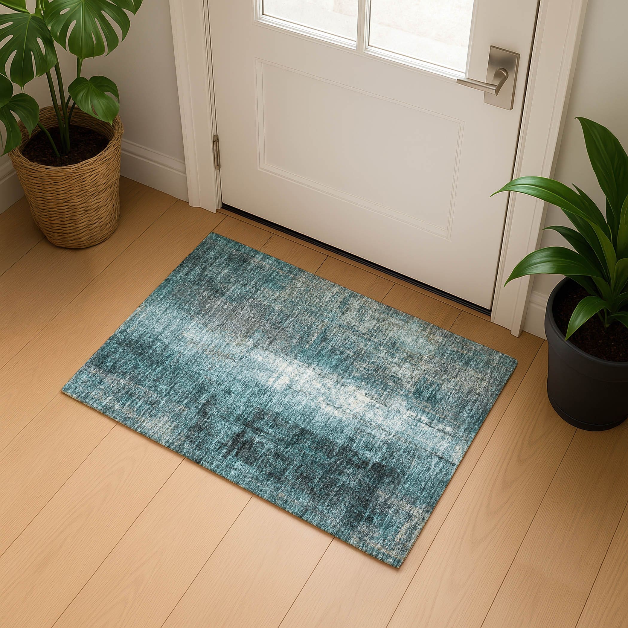 Premium Washable Super Soft Ombre Solid Mayfield Rug