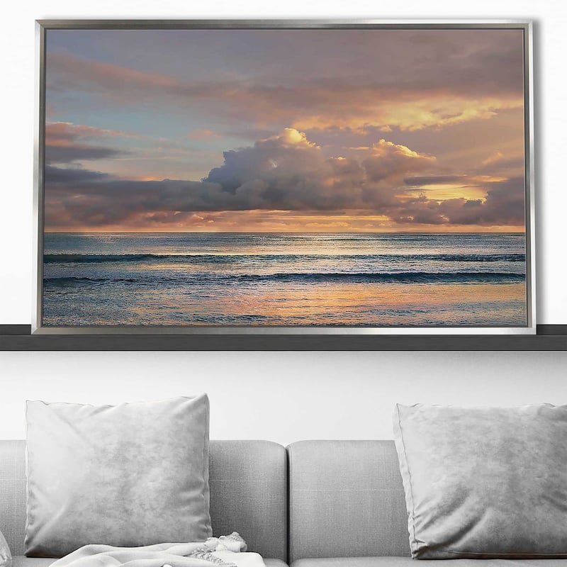 "A Morning Meditation" Print on Floating Canvas