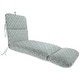 preview thumbnail 19 of 25, 74" x 22" Outdoor Chaise Lounge Cushion with Ties and Loop - 74'' L x 22'' W x 5'' H Lunasa Volcanic