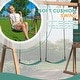 preview thumbnail 6 of 7, EROMMY 4-in-1 Wooden Swing Set – Backyard Playset w/ Slide, Climbing Wall, 2 Swings & Blackboard | Safe Outdoor Fun for Kids