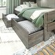preview thumbnail 5 of 21, Max and Lily Farmhouse Twin over Full Bunk Bed with Storage Drawers