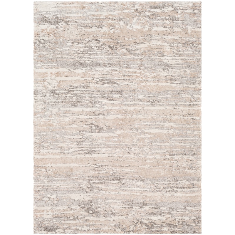 Livabliss Lido Plush Striped Area Rug