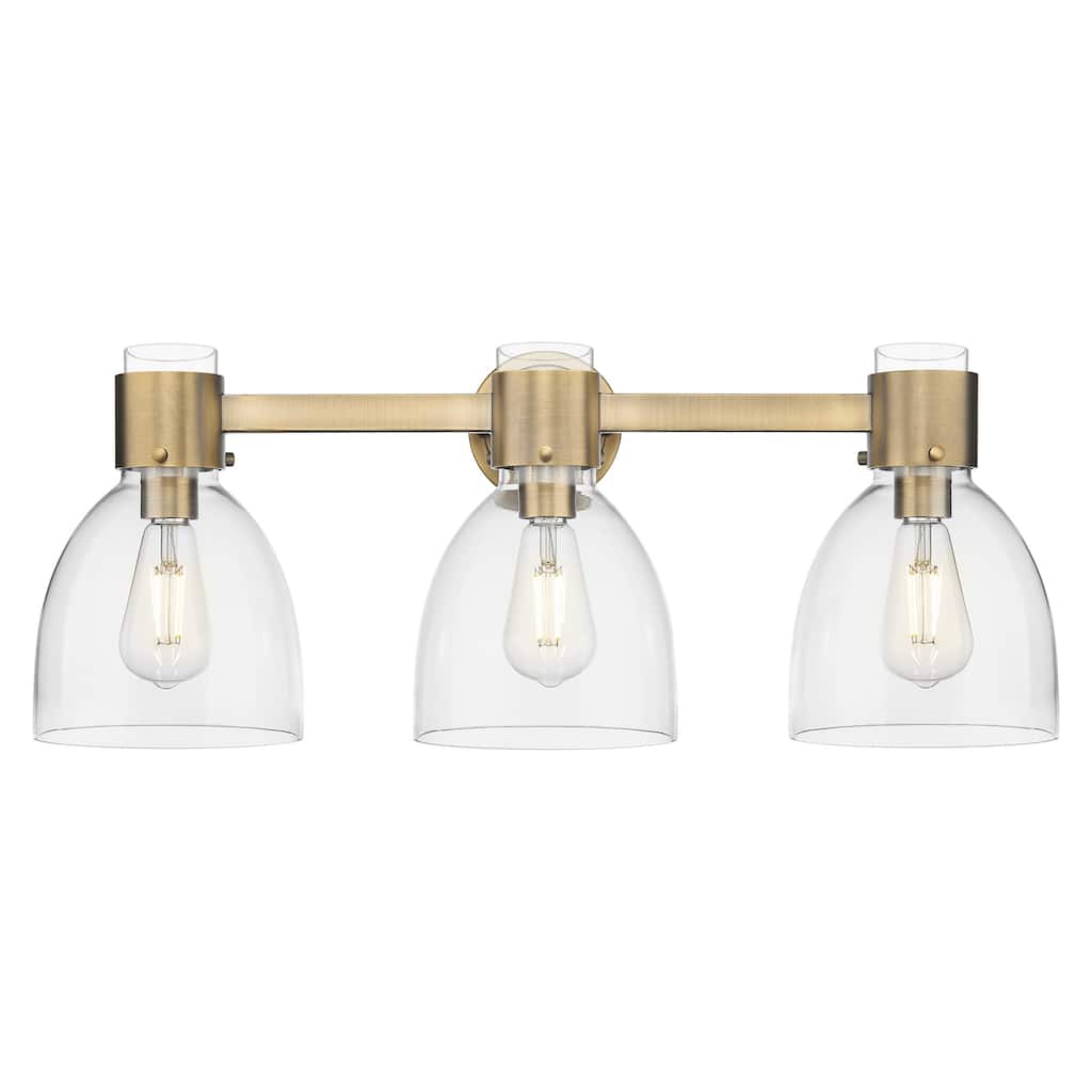 Innovations Lighting 464-3W-G464D-7CL Lawton Bell 3 Light 24" Wide