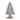Glittered Gingerbread Tree Christmas Decoration - 8.25"