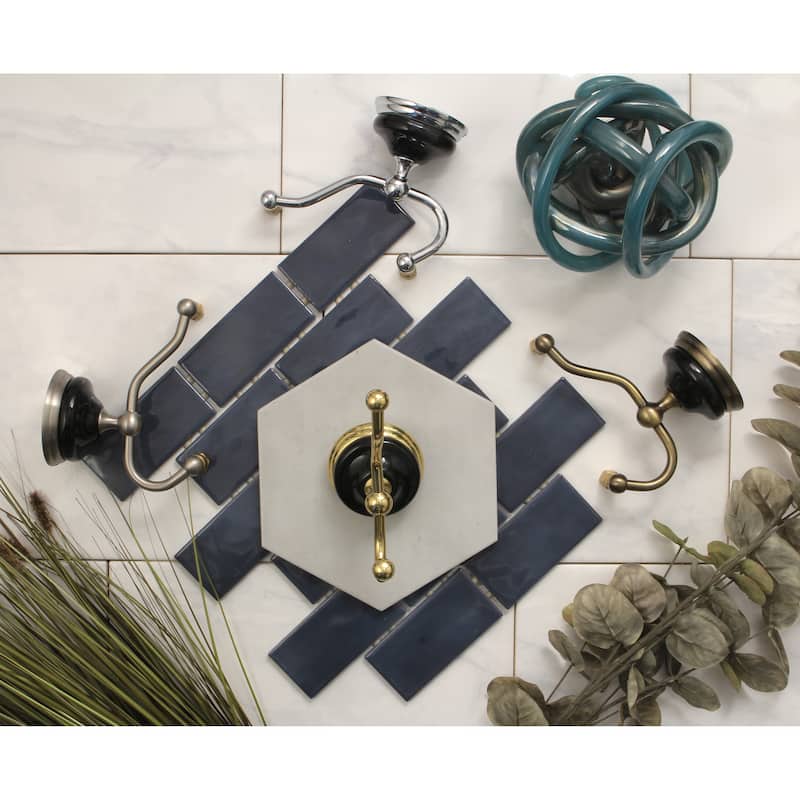 Water Onyx Robe Hook