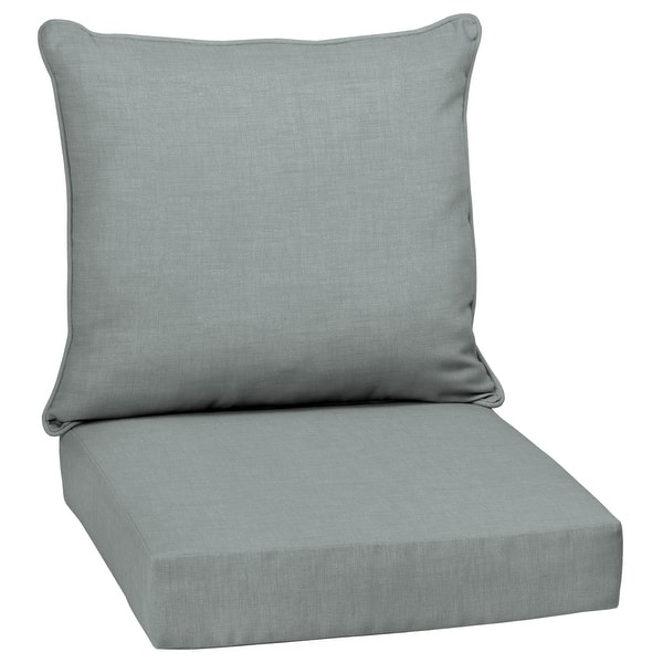 slide 1 of 45, Arden Selections 24-inch Outdoor Solid Color Deep Seat Cushion Set