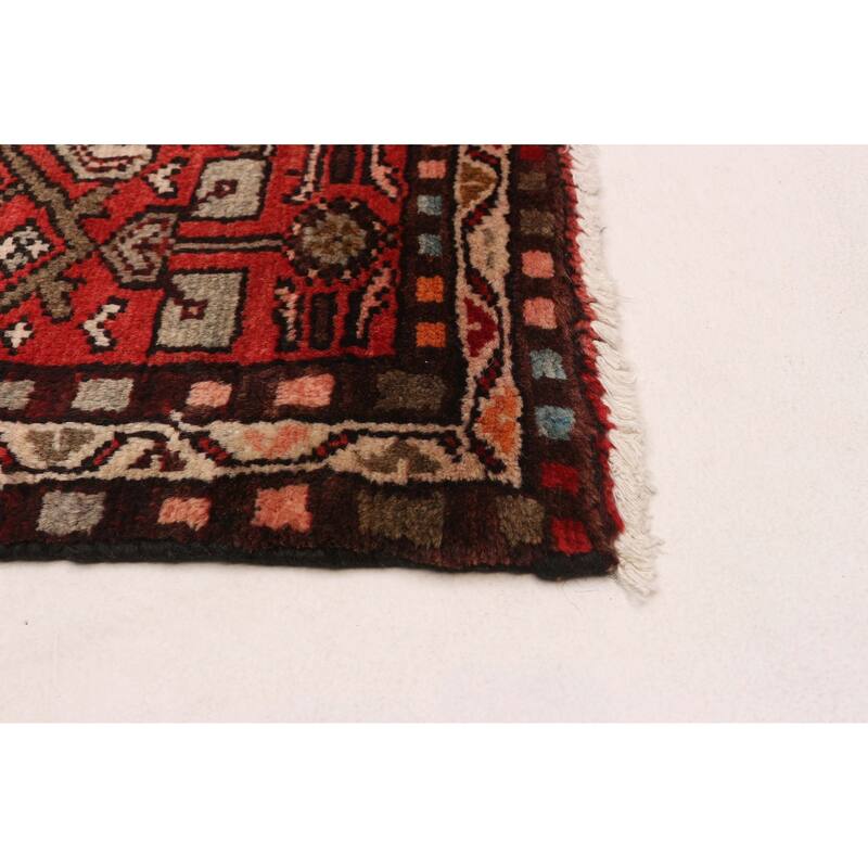 ECARPETGALLERY Hand-knotted Anadol Red Wool Rug - 2'6 x 9'9