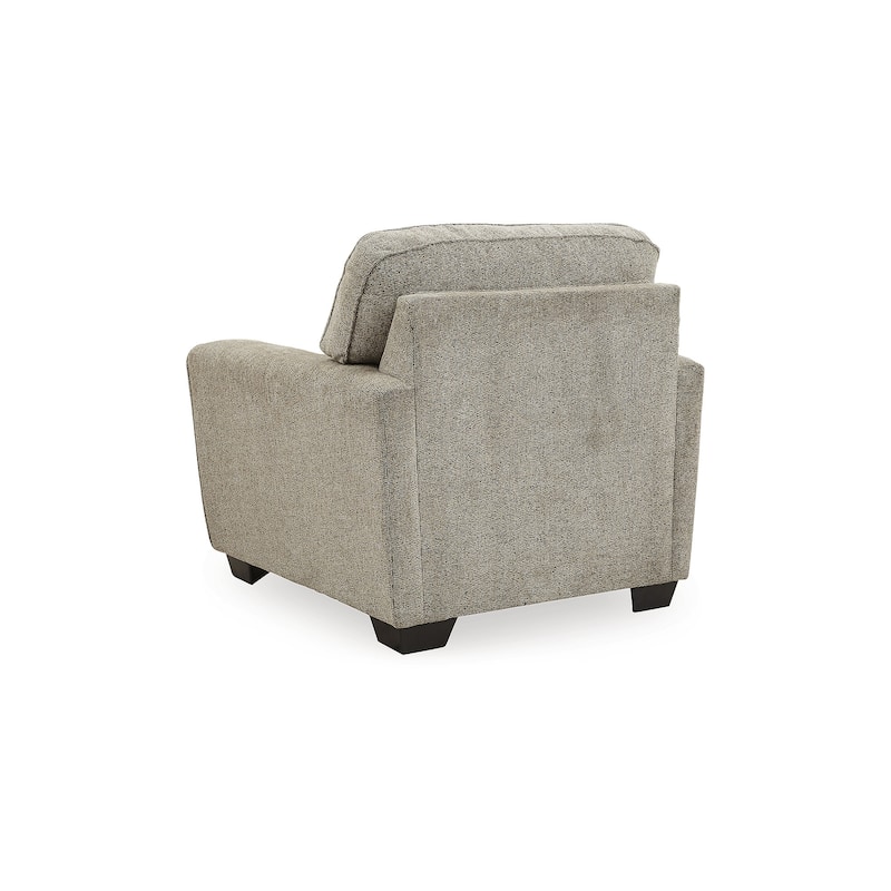 Signature Design by Ashley McCluer Brown/Gray Chair - 40"W x 38"D x 38"H