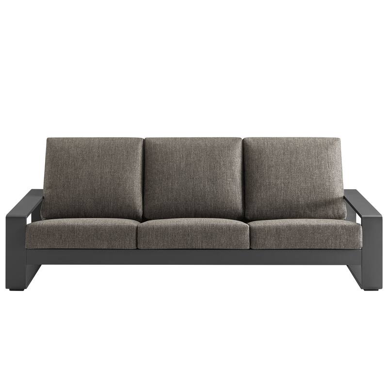 Lirienne Outdoor Patio Aluminum Sofa