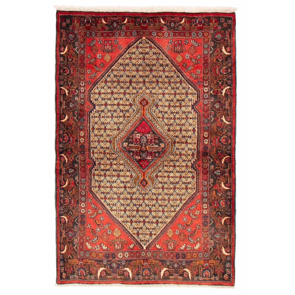 Anadol Brown Rug 4'2" x 6'3" - 4'2 x 6'3