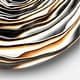 preview thumbnail 2 of 6, Designart 'Fractal Rotating Abstract Design' Large Modern Wall CLock 16 in. wide x 16 in. high