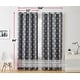 preview thumbnail 47 of 46, HLC.me Arrow Thermal Room Darkening Blackout Energy Efficient Window Curtain Grommet Panels - Set of 2