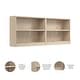 preview thumbnail 12 of 12, Universal Small 2 Shelf Bookcase Storage - Set of 2 by Bush Furniture.