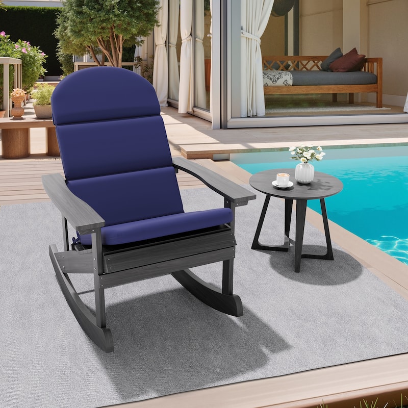 Outdoor Adirondack Chairs Cushion with Sunbrela Fabric