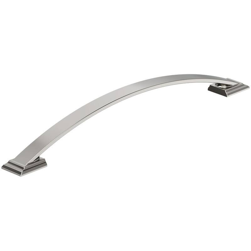 Amerock BP29352 Candler 10-1/16" Center to Center Arch Cabinet Pull - Polished Nickel