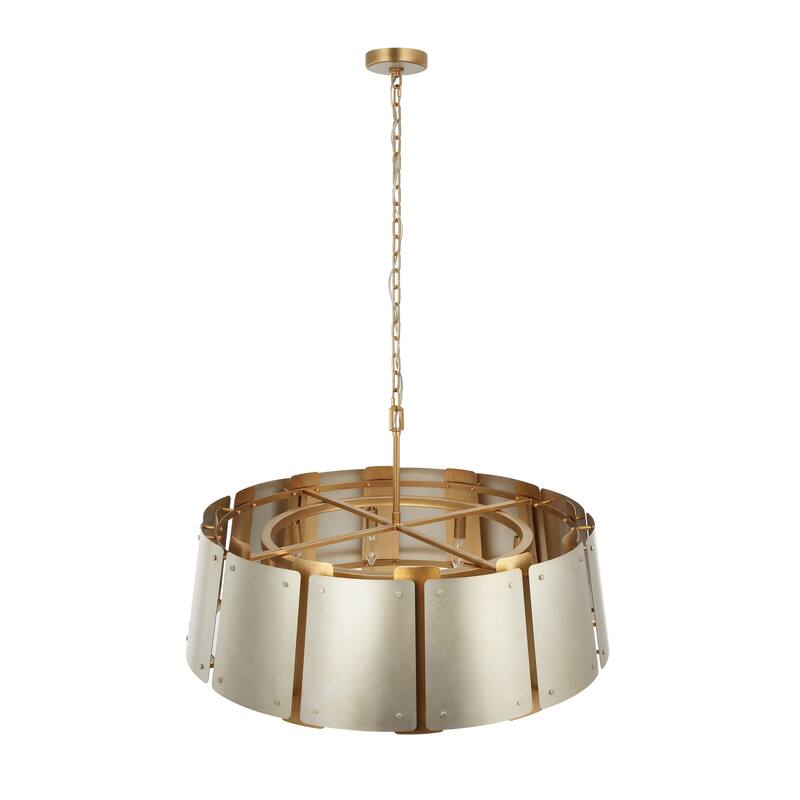 Varaluz Peep Show Pendant Light - Sunwashed Silver/Brushed Sienna