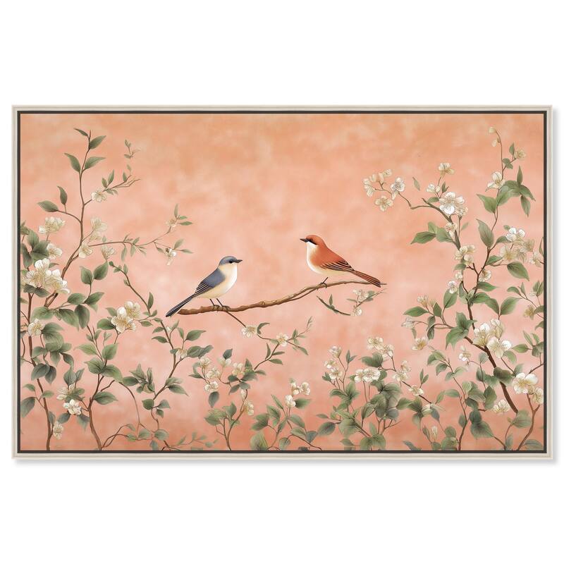 Perch in the Trees Canvas by Art Remedy - Silver - 30" x 20"