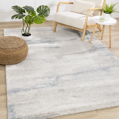 Soft Collection - Grey/Blue Cirrus Rug