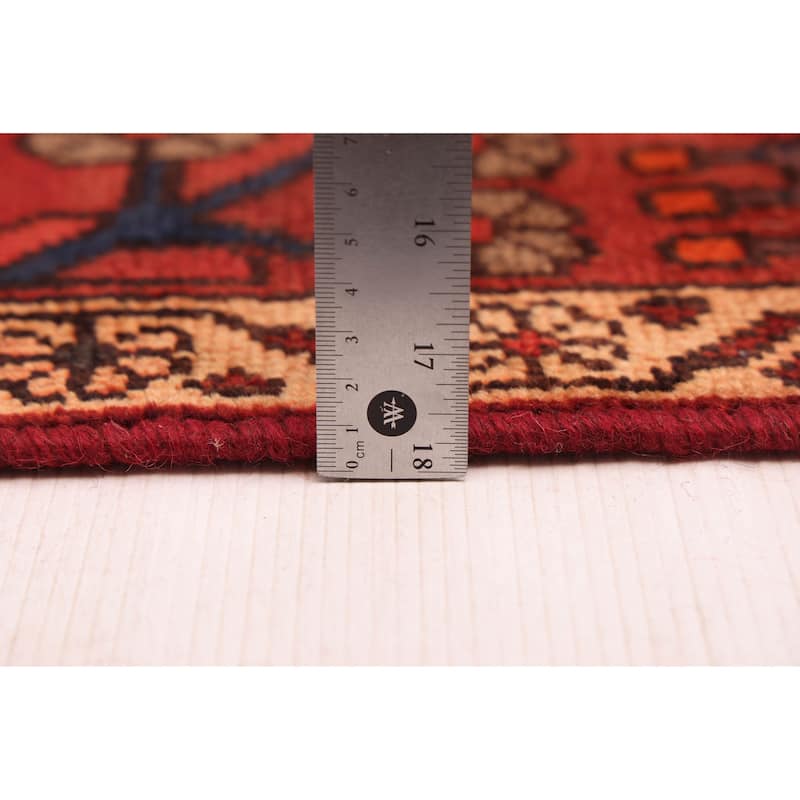 ECARPETGALLERY Hand-knotted Anadol Vintage Red Wool Rug - 5'0 x 9'11