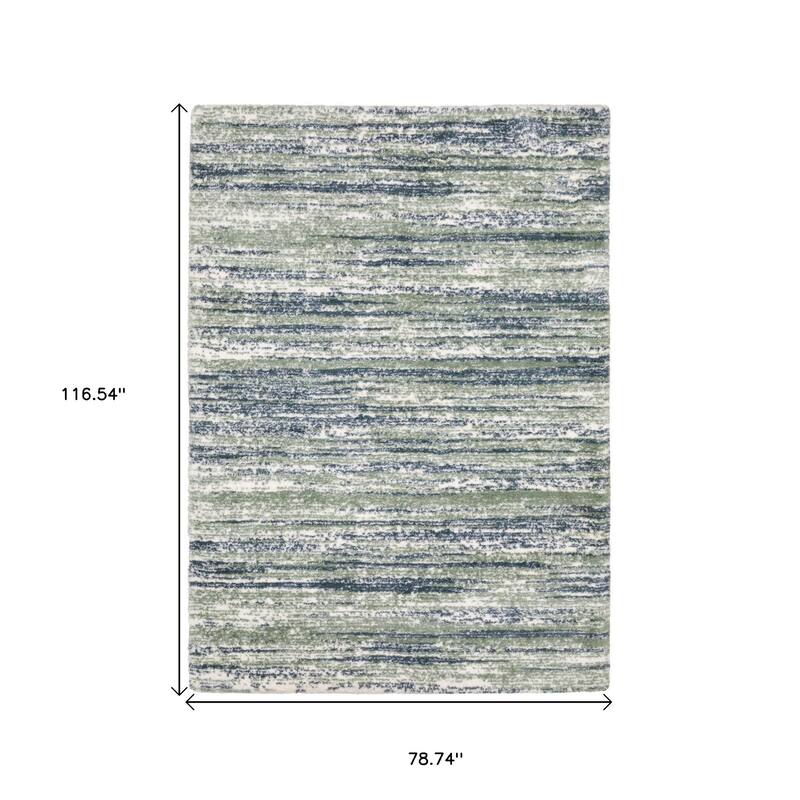 HomeRootsStriped Industrial Runner Area Rug