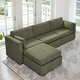 preview thumbnail 146 of 179, Mia Oversized Modular Sectional Fabric Sofa