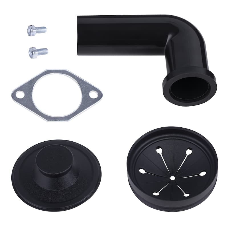 Waste Maid 1/2 HP Mid-Duty Garbage Disposal with Attached Power Cord - stainless steel - 1/2 hp