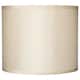 Classic Drum Faux Silk Lamp Shade 8-inch to 16-inch Available - 12" - Cream