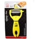 preview thumbnail 2 of 0, Chef Craft Y-Shaped Julienne Fine Vegetable Peeler - Stainless Steel Blade with Comfortable Handle