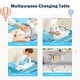 preview thumbnail 11 of 22, Baby Changing Table with Safety Belt and 4-side Defence - 36.5" x 27" x 40.5"(L x W x H)