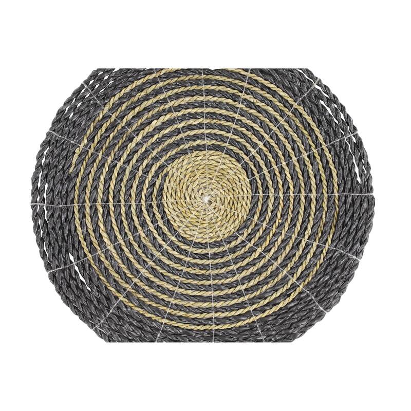 Dried Plant Place Setting Accessories - Set of 4 Black or Light Brown - Roche River Decor