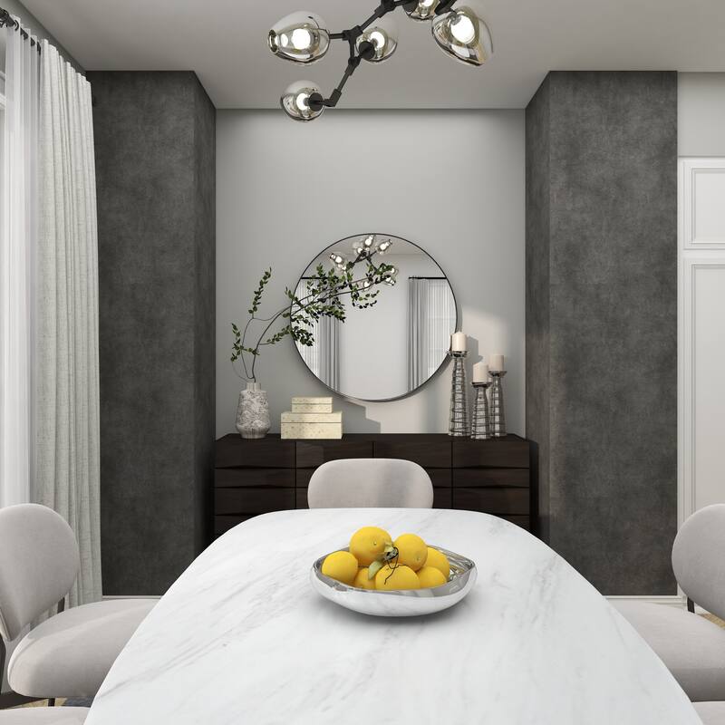 Multiple Frame Finishes / Sizes Modern Contemporary Round Wall Mirrors