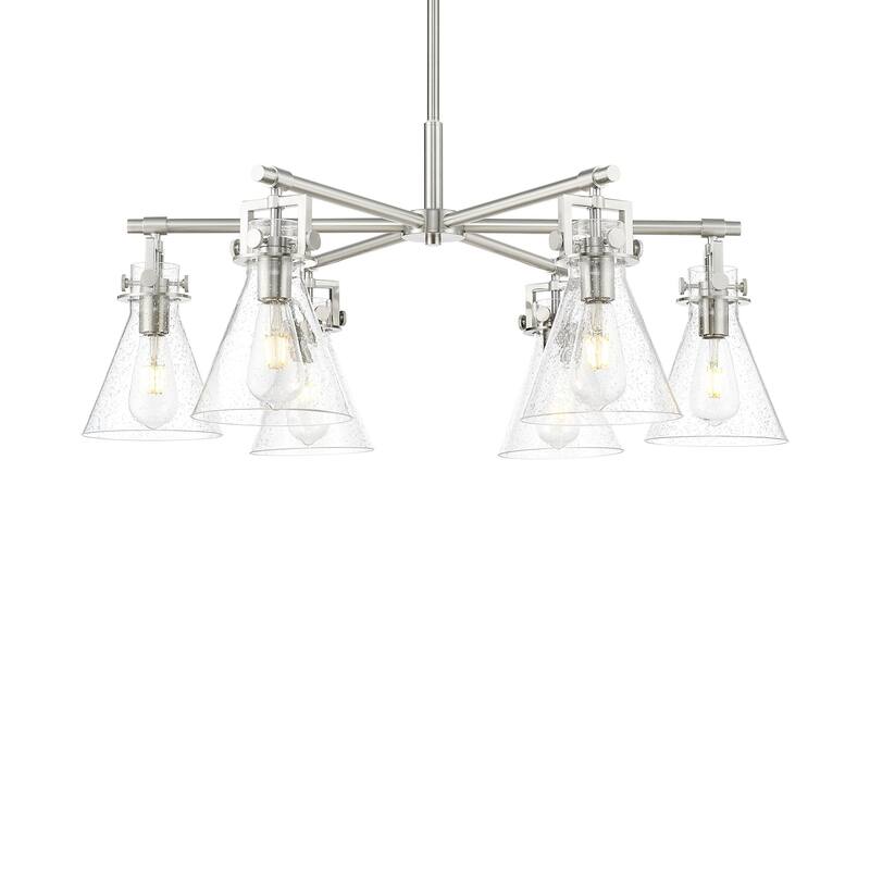 Innovations Lighting 411-6CR-16-26 Newton Cone Chandelier Newton Cone