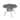 Patio Table Round Outdoor Coffee Table with Umbrella Hole