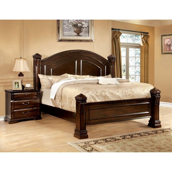 Cherry wood king size bedroom sets discount
