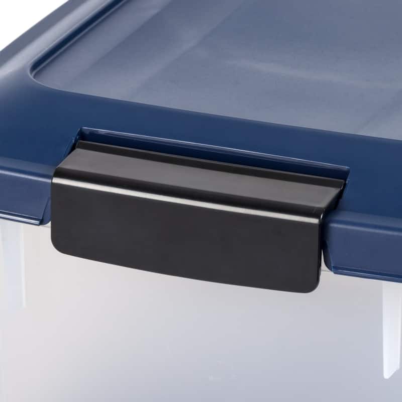 Airtight Mobile Pet Food Storage with Removable Casters and Scoop