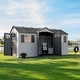 preview thumbnail 11 of 10, Lifetime Dual Entry 15 Ft x 8 Ft Shed