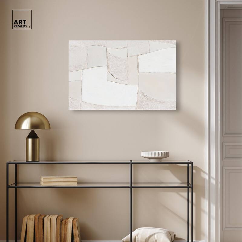 Veiled Calm Canvas by Art Remedy, Gallery Wrapped