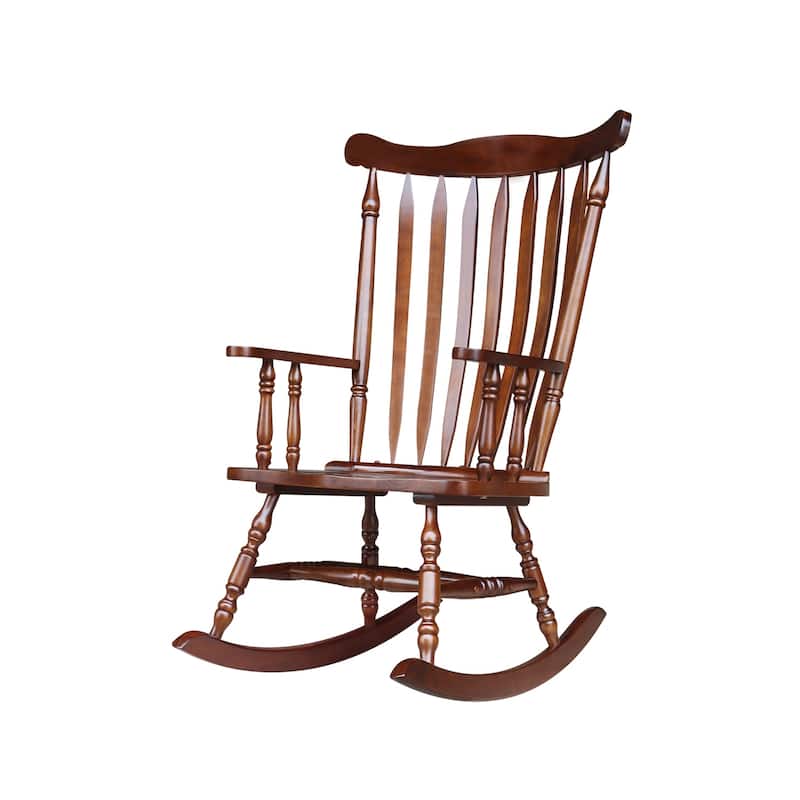 International Concepts Solid Wood Rocking Chair - 28"W x 36"D x 44.5"H