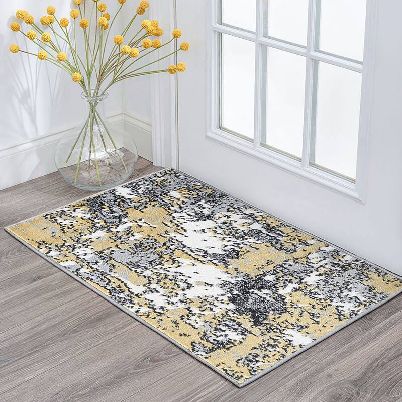 Wyman Modern & Contemporary Abstract Indoor Area Rug