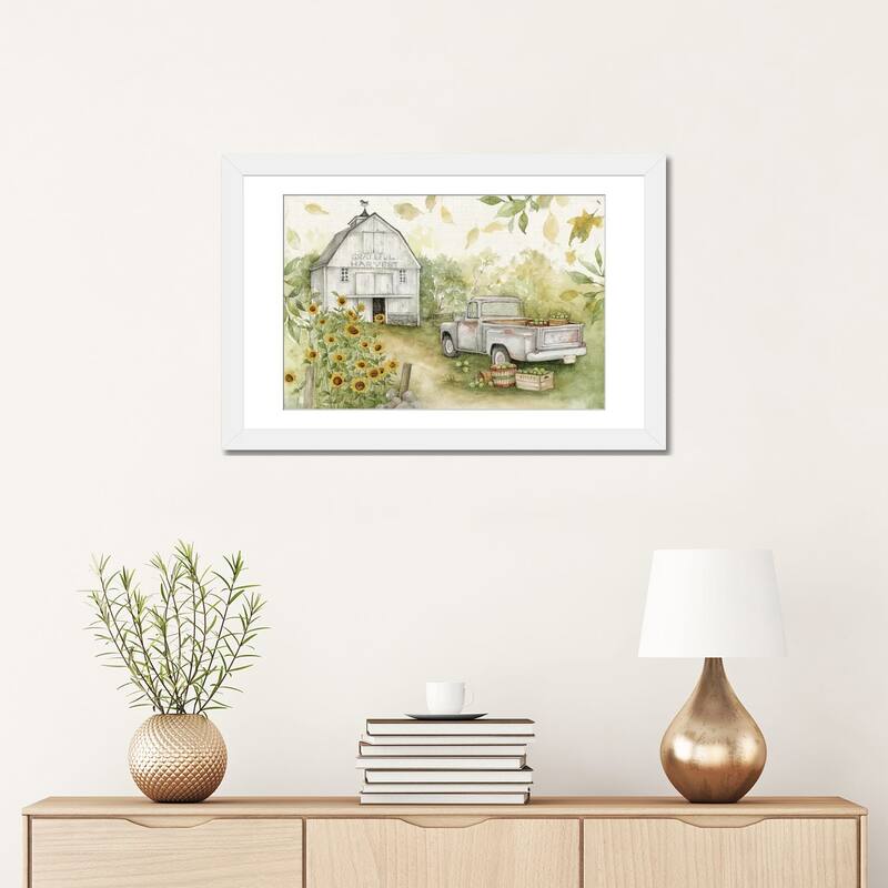 iCanvas "Gray Barn-Horiztontal" by Susan Winget