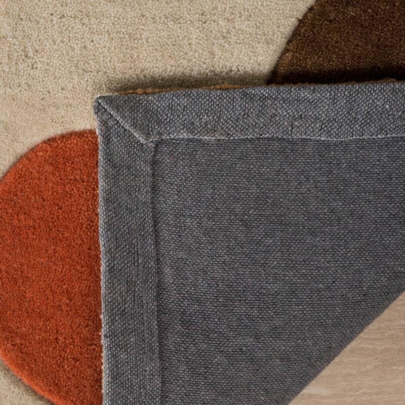 SAFAVIEH Handmade Modern Art Ofeliya Modern Polyester Rug