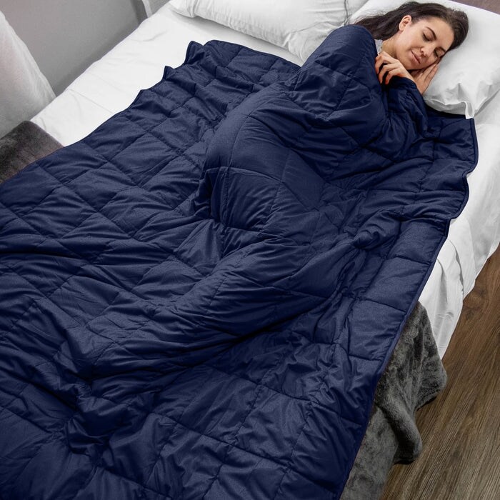 Weighted microfiber blanket online